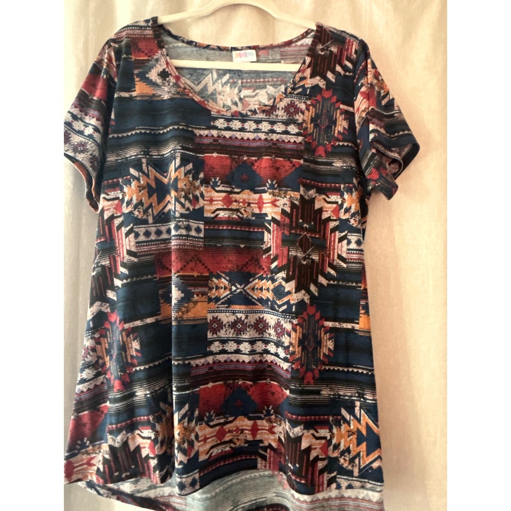 Lularoe Classic T Aztec Print Size XL